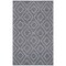 Safavieh   Striped Kilim STK520H Handwoven Dark Grey Rug